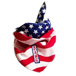 Embroidered BANG Stars and Stripes Bandana | Tribute to Bey